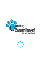 Mobile Screenshot of caninecommit.org